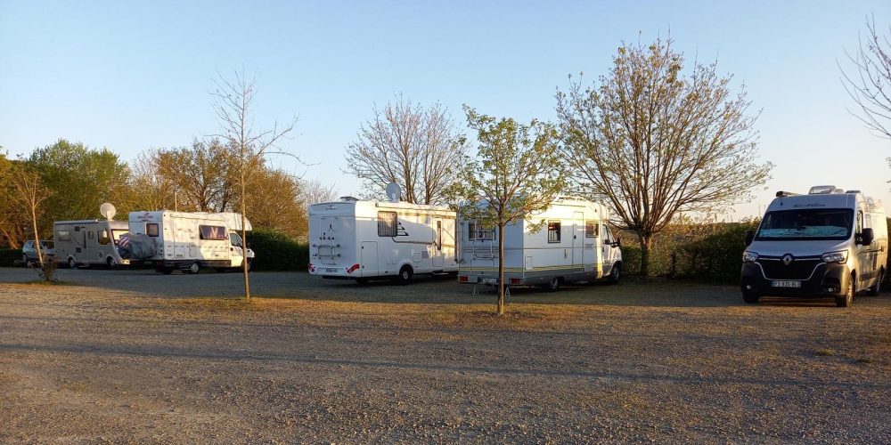 Aire de camping-car à Mervent en Sud Vendée