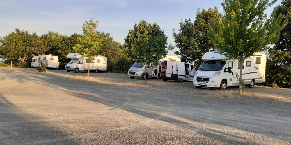 Aire de camping-car à Mervent en Sud Vendée